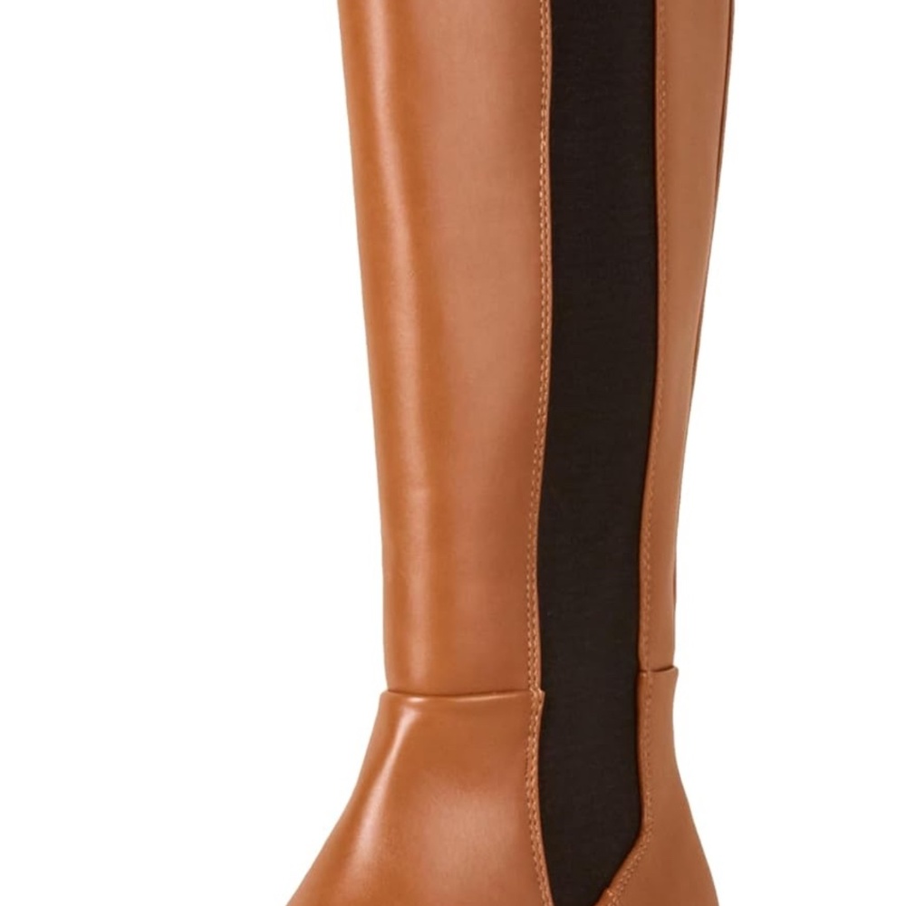 Faux Leather Boots - Picture 2 of 2